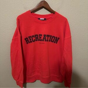 Outdoor Voices Red Recreation Sweatshirt